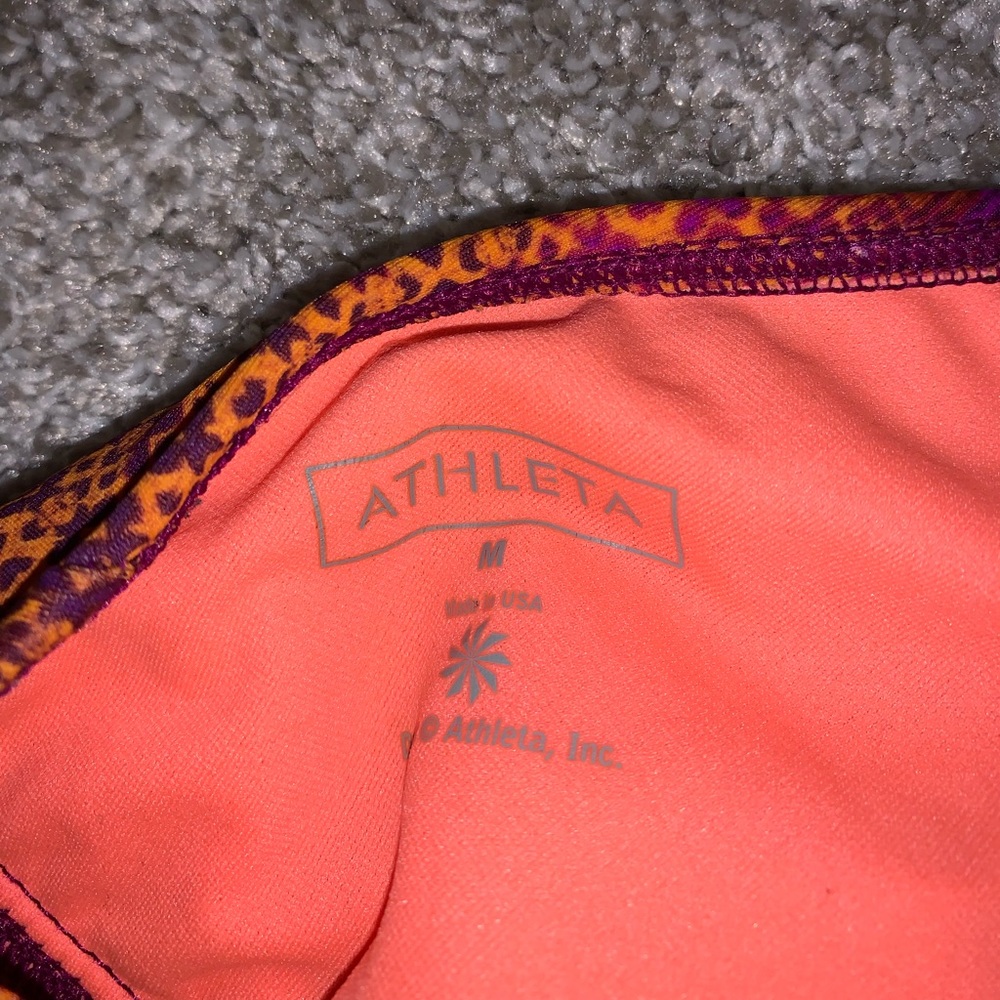 Athleta Red, Purple & Orange Swim CoverUp size M - Picture 9 of 9